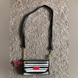 Betsey Johnson cross body wallet purse